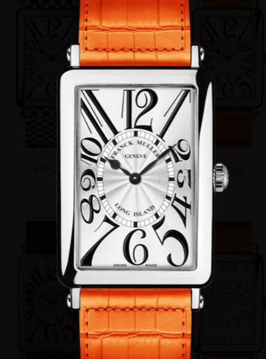 Review Franck Muller Long Island Ladies Replica Watch for Sale Cheap Price 952 QZ OG ORANGE